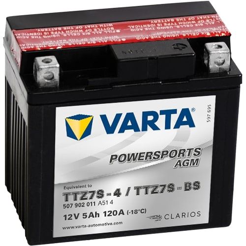 Varta Powersports Agm TTZ7S-BS Akü