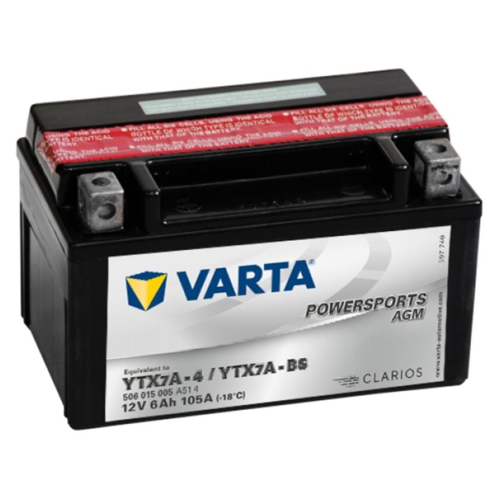 Varta Powersports Agm YTX7A-BS Akü