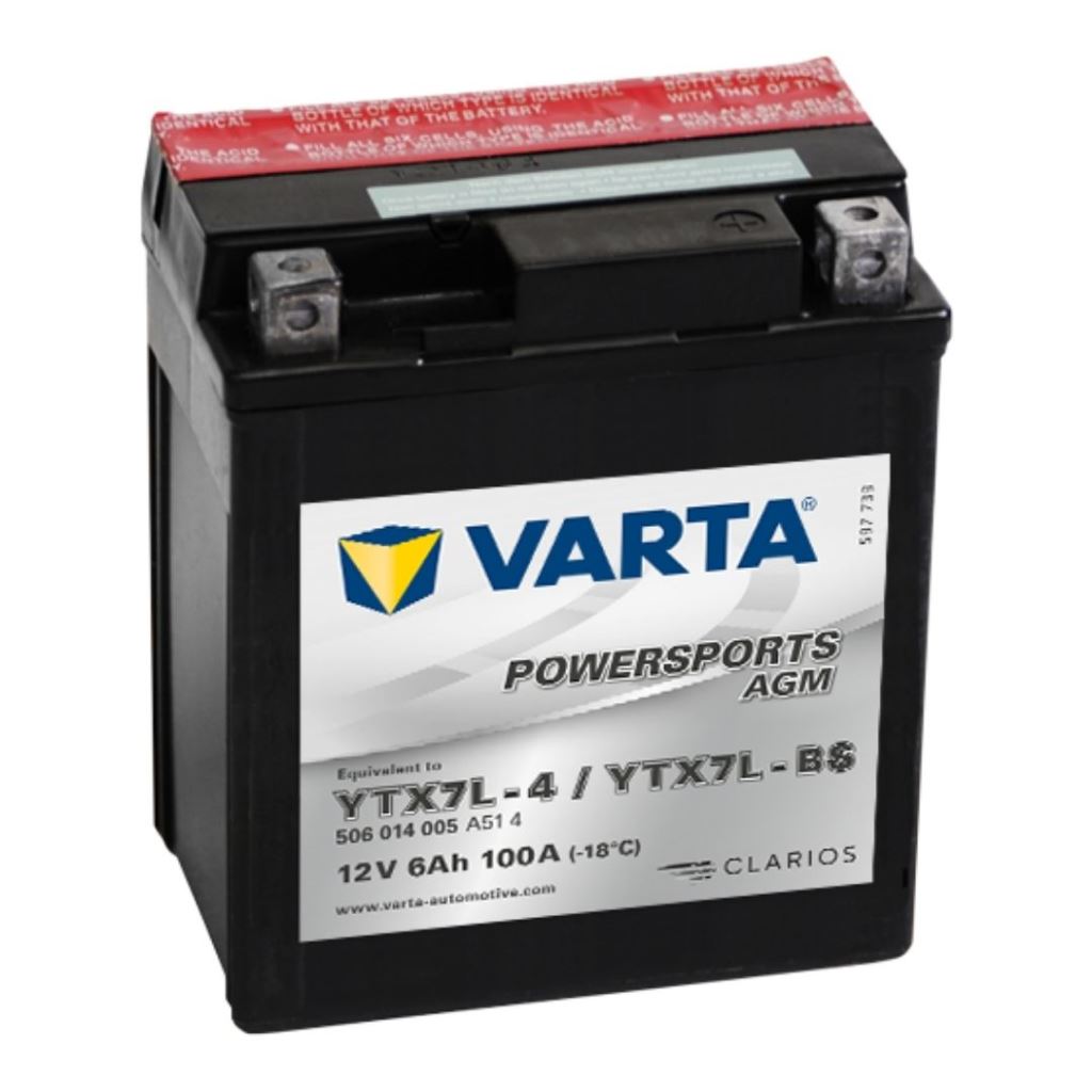 Varta Powersports Agm YTX7L-BS Akü